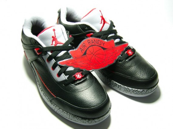 Air Jordan Classic 87 LE Black-Red-Cement
