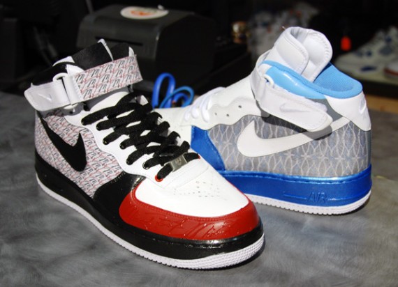 Nike Air Force 1 Mid - Jordan XX3 Customs - SneakerNews.com