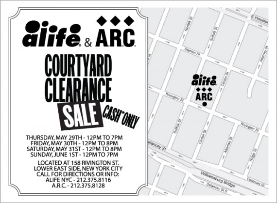 Courtyard Clearance Sale