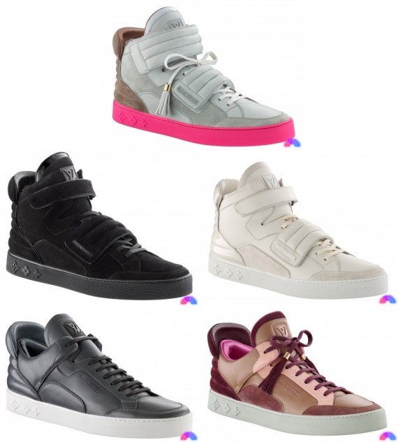Kanye West x Louis Vuitton - Hi Top & Low Top Sneakers - www.semadata.org