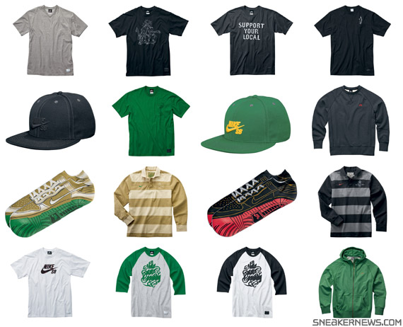 Nike SB August 2009 Clothing + Accessories