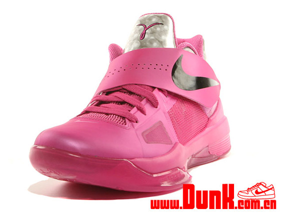 Kd Shoes High Top Pink