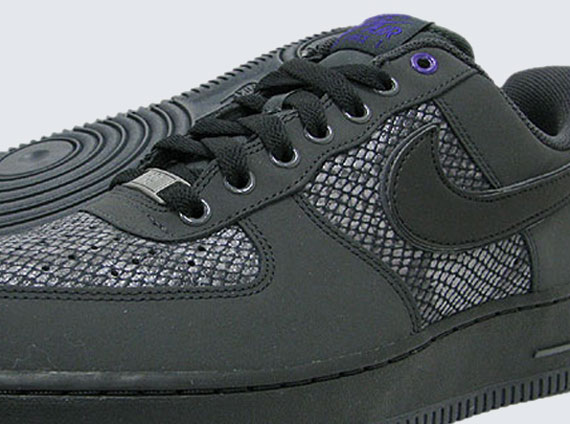 nike air force 1 foamposite pro low black snake