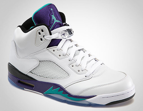 Air Jordan V "Grape" - Official Images - SneakerNews.com