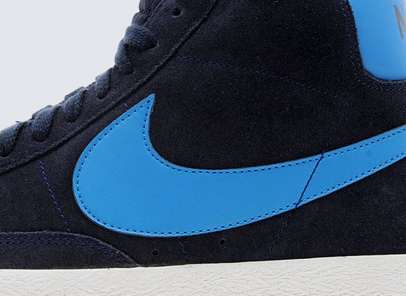 chaussure nike homme air max - Nike Blazer Mid - Blackened Blue - Photo Blue - SneakerNews.com