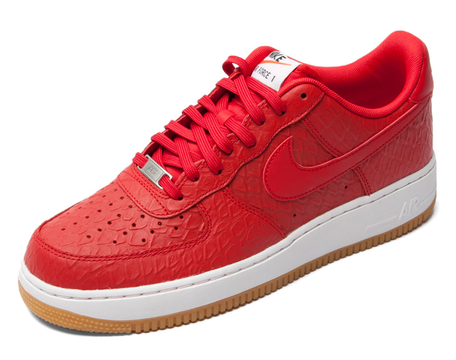 nike air force 1 low hombre rojas