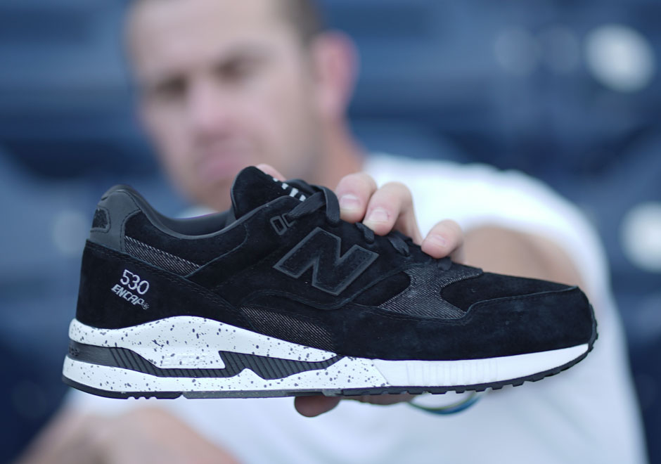 Sneaker collaborations are usually left to sneaker boutiques because the guys who drive the culture are the ones who “know best”. New Balance has already ... - evan-longoria-new-balance-530