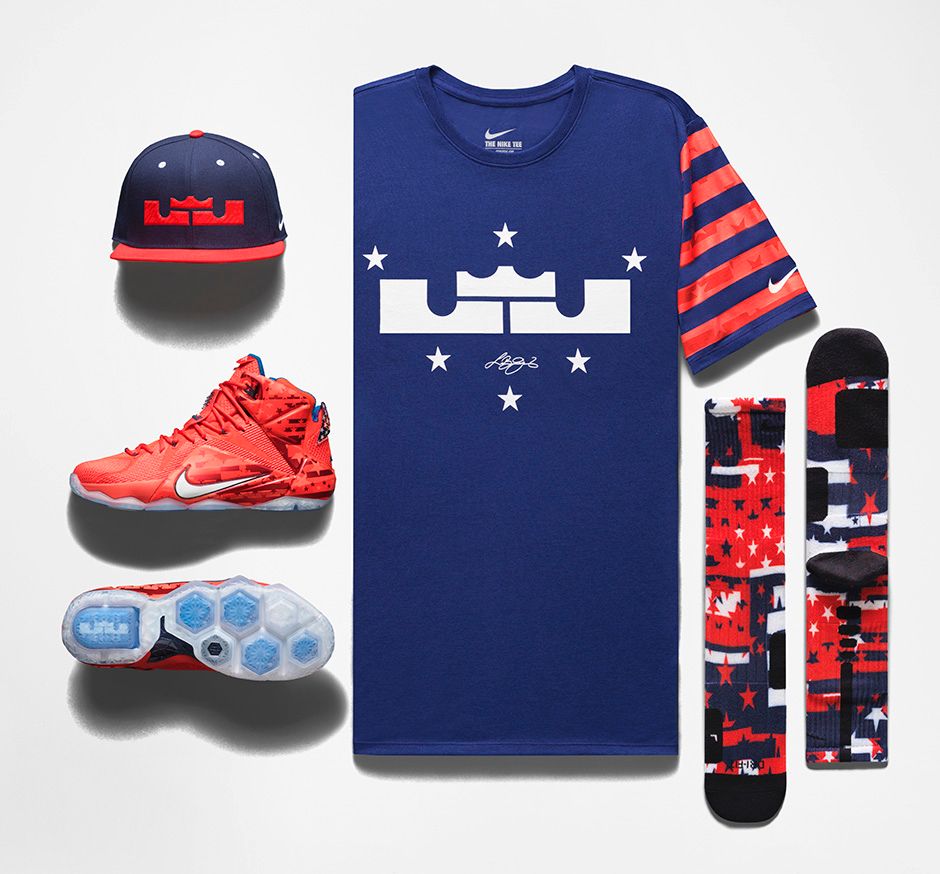 Nike LeBron 12 "Independence Day"/ USA