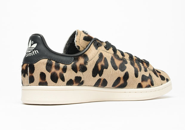 adidas stan smith noire animal leopard