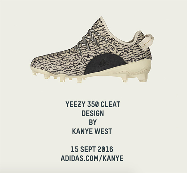 Adidas Yeezy Cleats 350 Turtle Dove Sz 11.5 IN HAND