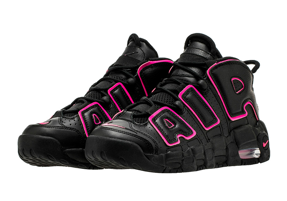 Nike Air More Uptempo Black Pink 415082 003