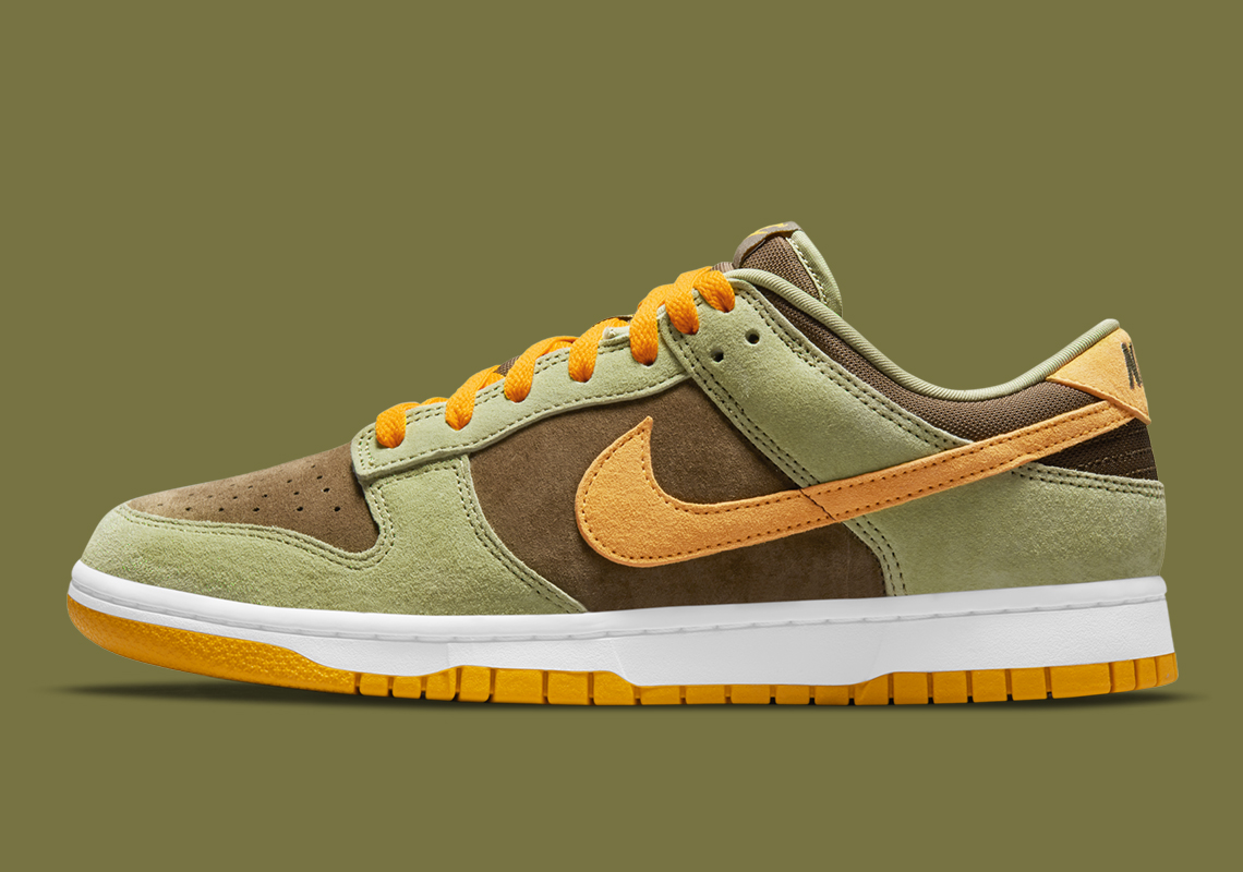 Nike Dunk Low Dusty Olive Gold DH5360-300 | SneakerNews.com