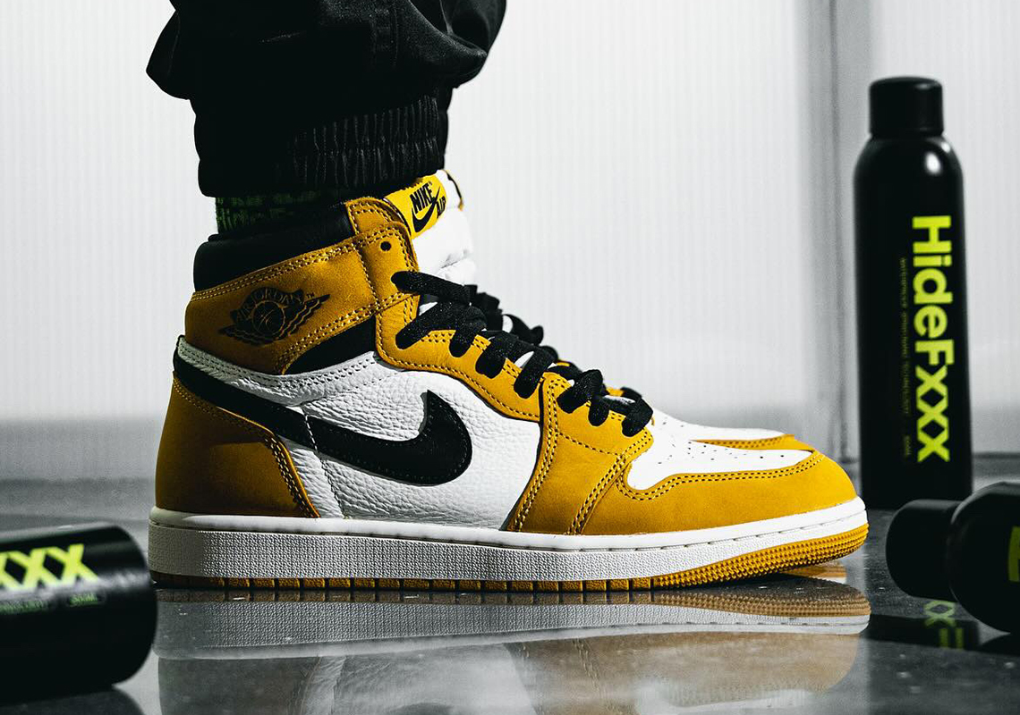 The Air Jordan 1 Yellow Ochre Releases Soon | Sneaker News