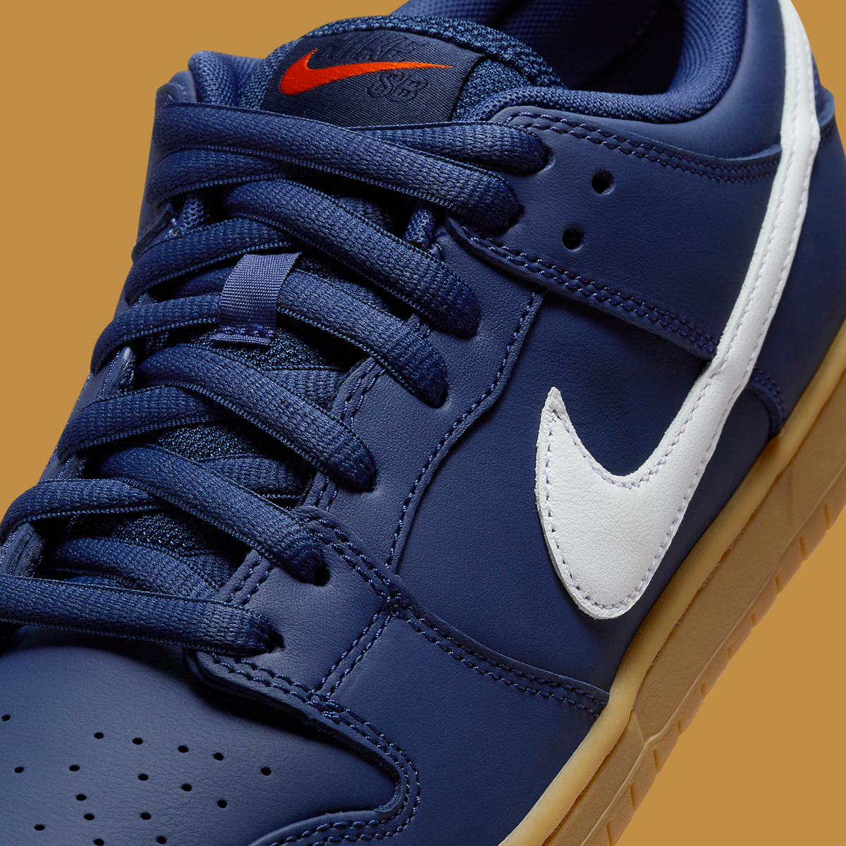 Nike SB Orange Label Makes A Navy Dunk Low | Sneaker News