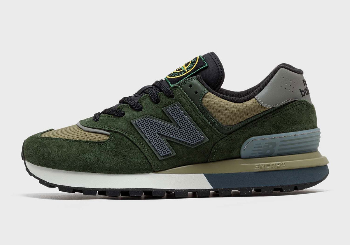 Stone Island New Balance 574 Legacy Release Date U574LGTN U574LGIL |  SneakerNews.com