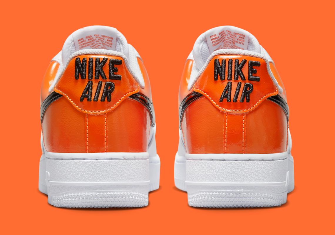 Nike Air Force 1 Low '07 Essential White/Brilliant Orange (Women's) -  DJ9942-103 - US