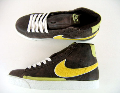 Nike Blazer High Supreme – Brown/Zest