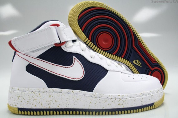 Nike Air Force 1 Mid Supreme – CB 34 – Olympic Inspired