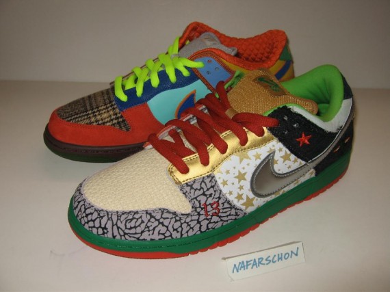 Nike What The Dunk SB - Lee Bender Charity Auction - SneakerNews.com