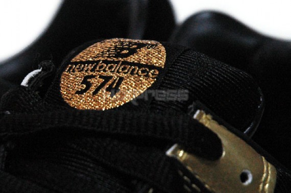 New Balance M574 Polka Dot Pack - Black - Gold