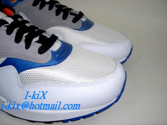 Nike Air Max 1 - Football Friendly - White/Blue/Cement