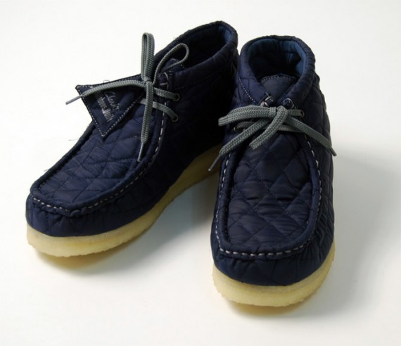 Clarks Wallabee - Quilted & Reptile