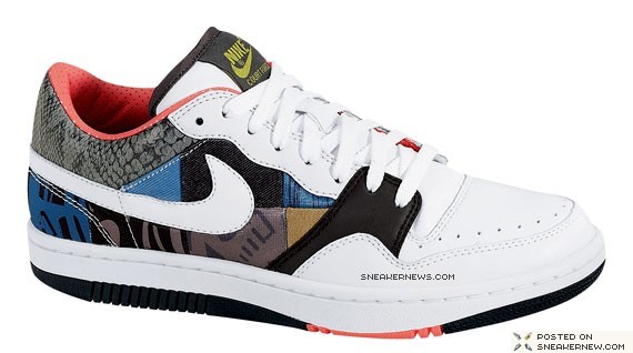 Nike Patchwork Court Force Low & Blazer for Spring 2008