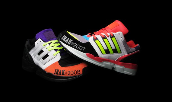 pretend Commotion Incorporate IRAK 2007 & IRAK 2008 Adidas RMX Equipment Sport Runner - SneakerNews.com