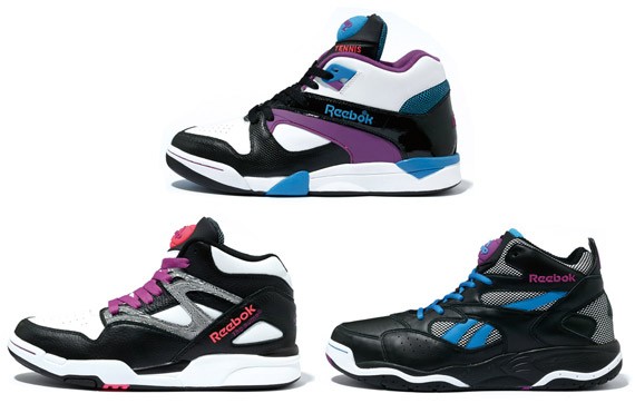 Reebok "Pump Bring Back" - Court Victory Pump, D-Time, Omni Lite