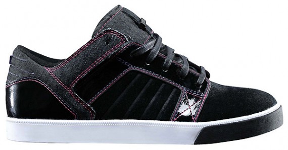 Supra Skylow Black Denim & Suede