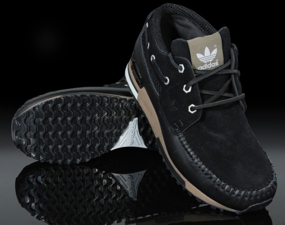 adidas ZX700 Boat Black Suede & Leather