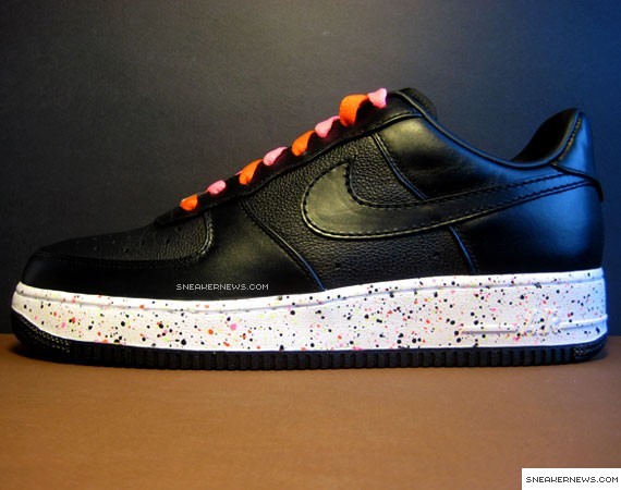 Nike Air Force 1 WMNS – Laser Pink + Speckled Midsole Now Available
