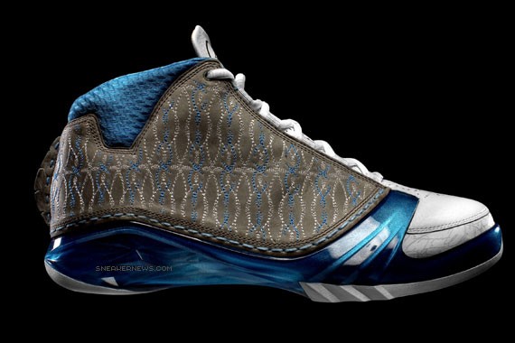 Air Jordan XX3 - White Titanium-University Blue