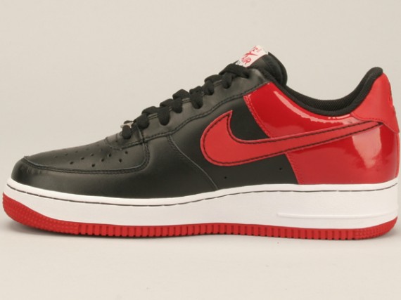 Nike Air Force 1 - Black/Red Patent Leather - SneakerNews.com