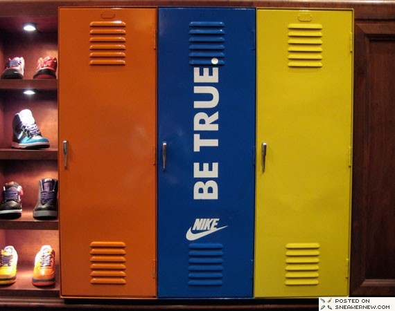 Nike Be True Display at ALIFE - Vintage Dunks & Terminators