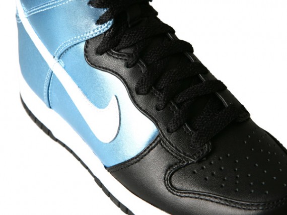 light blue dunks high