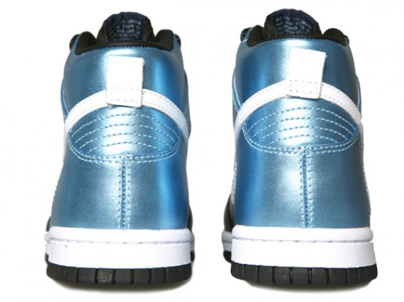 Nike Dunk Hi Premium - Metallic Blue - Now Available - SneakerNews.com