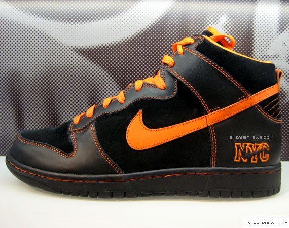 Nike Dunk High - Ny Giants - House Of Hoops Exclusive - Sneakernews.Com
