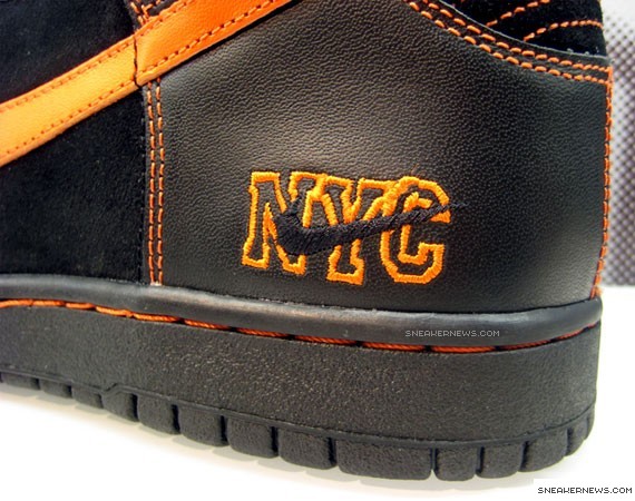 New York Giants Nike Dunk iD Sneakers.