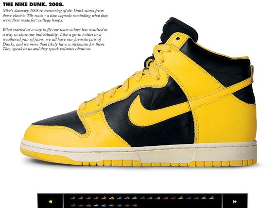 Nike Dunk Website – Be True – Now live