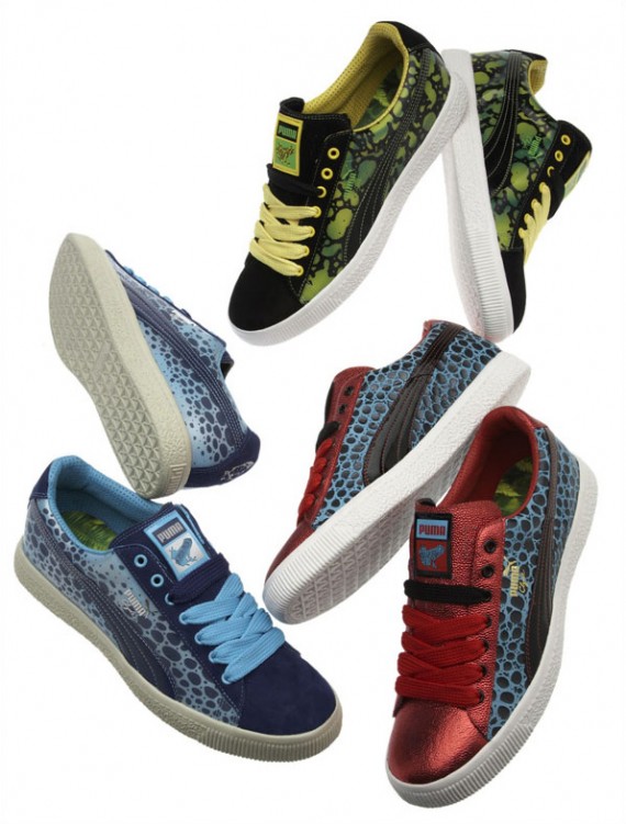 Puma Clyde Poison Frog Collection