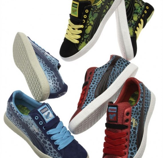 Puma Clyde Poison Frog Collection