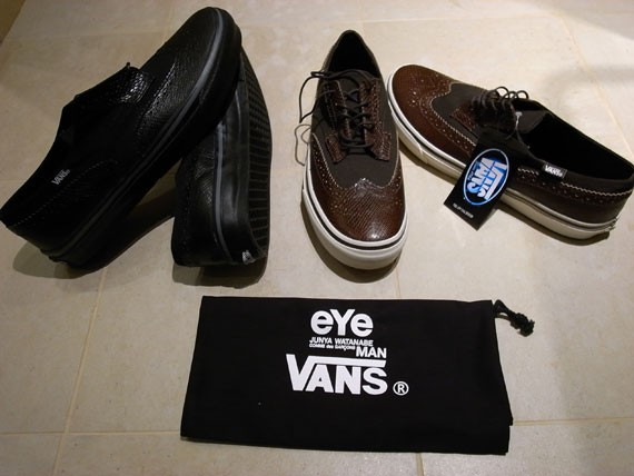 Comme des Garçons eYe x Vans Era Snake Wingtip