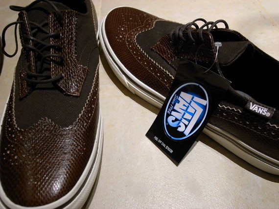 Comme des Garçons eYe x Vans Era Snake Wingtip