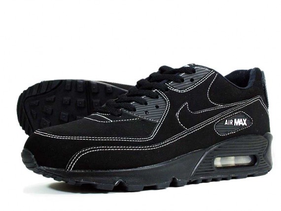 Nike Air Max 90 – Black/Black/White – Now Available