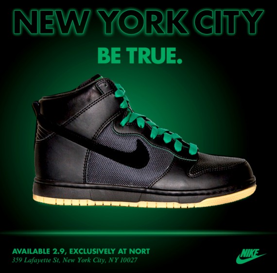 Nike Dunk - Be True City Pack - NYC Release