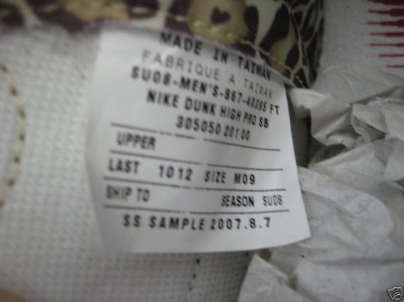 nike sb dunk ferris bueller