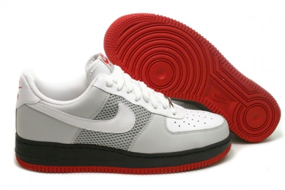 Nike Air Force 1 - White / Grey / Anthracite
