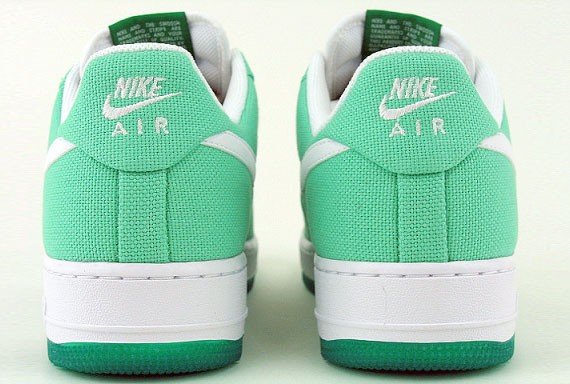 Nike Air Force 1 WMNS Canvas - Lucky Green