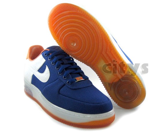 Nike Air Force 1 Canvas Supreme Max Air - NY Teams Pack - Knicks - DJ Clark Kent